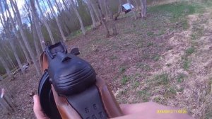 ППШ , стрельба по мишени. Пневматика.