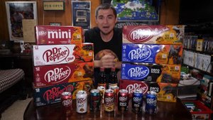 Jurassic World Dominion Dr. Pepper Limited Edition Cans & Mini Fridge Unboxing
