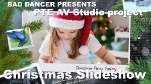 Free PTE AV Studio Pro Template - Christmas Slideshow