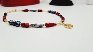 Барочный шик: чокер мечты из жемчуга и халцедона