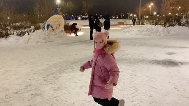 Вечерняя прогулка 🎄☃️
