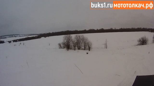 Подъем в горку 40 градусов на мототолкаче Ураган Тайга смотреть онлайн