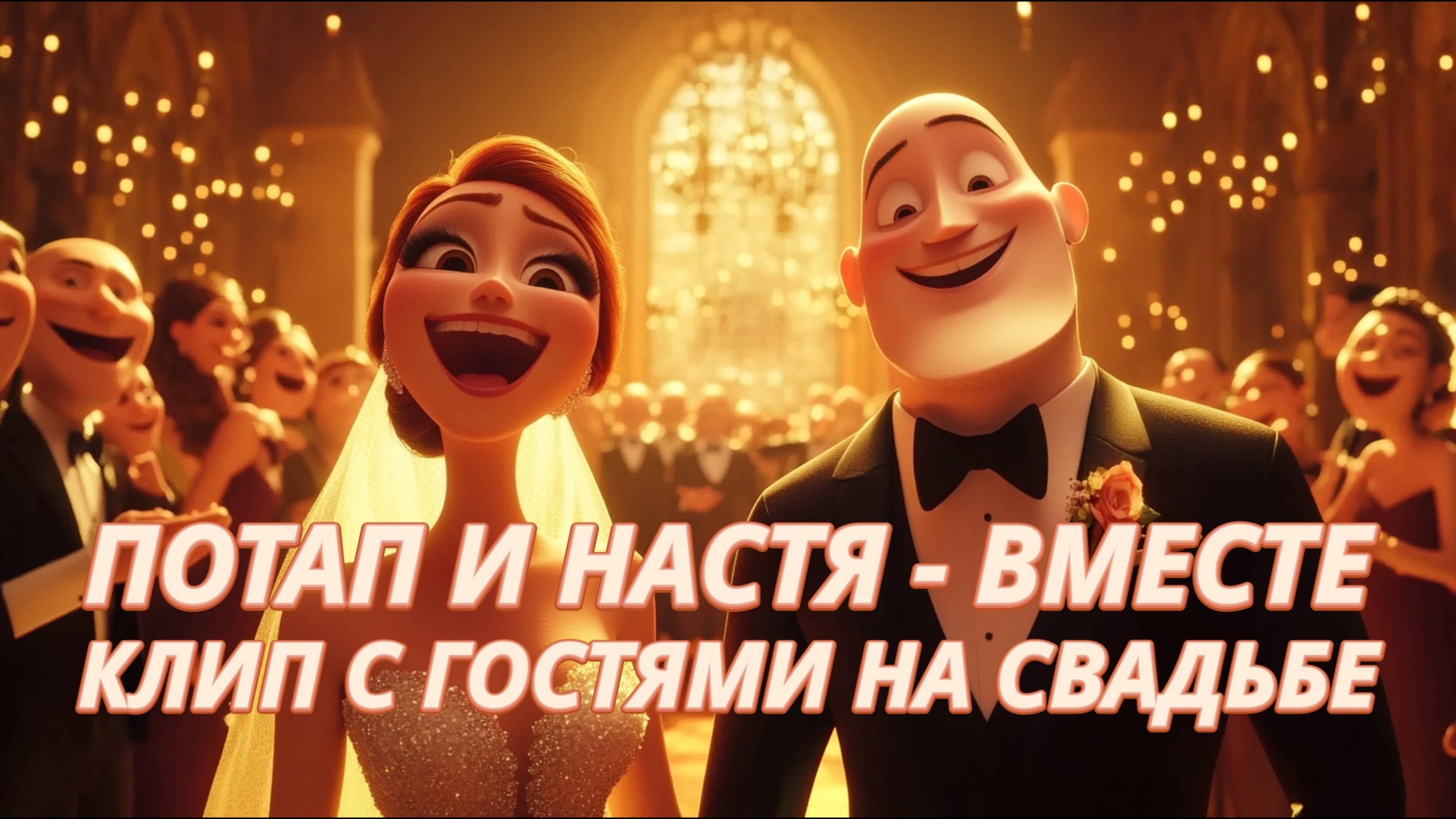 Потап и Настя - Вместе | Свадебный клип с гостями