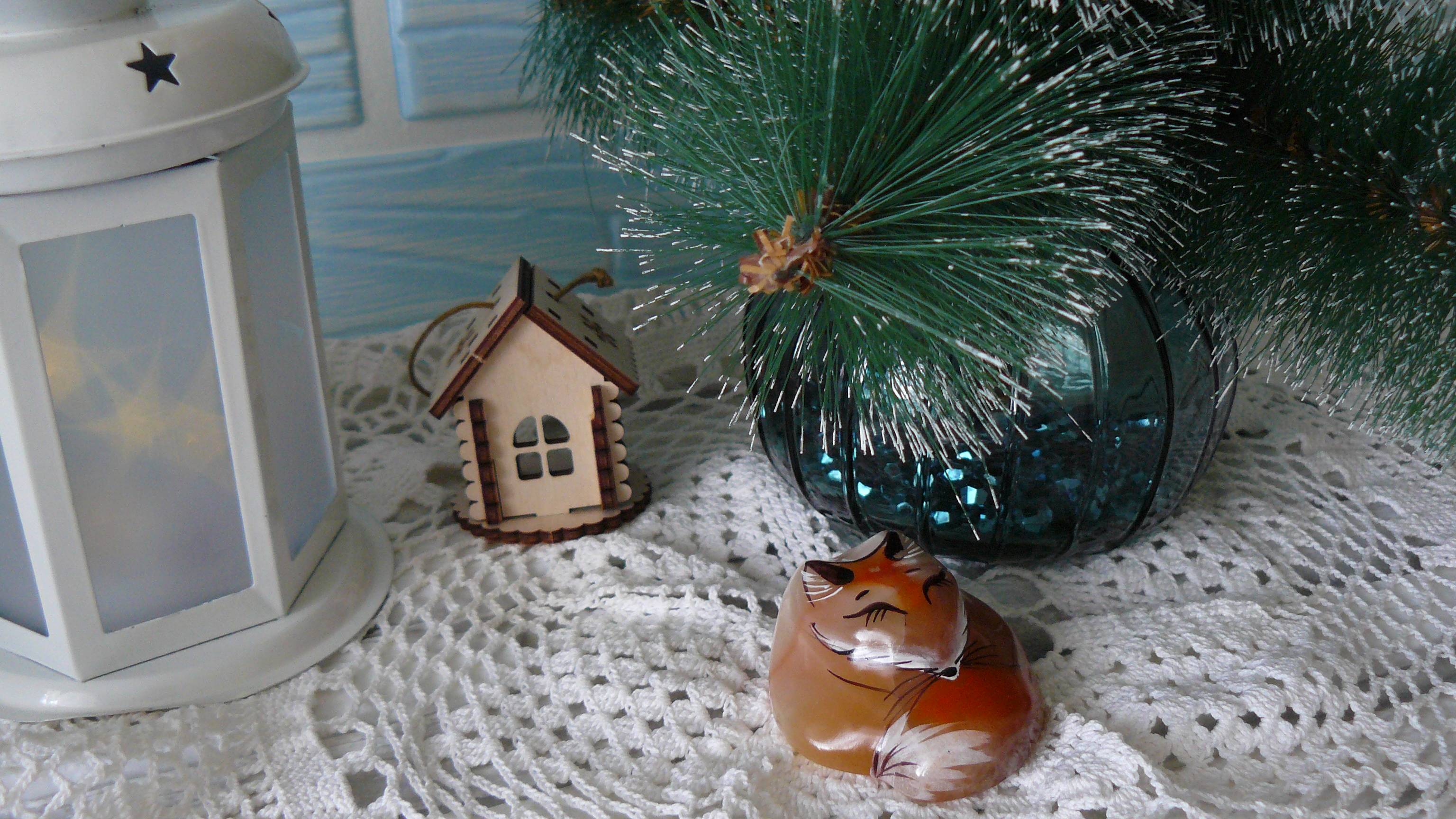 Сон в зимнюю ночь.
A dream on a winter night.
겨울밤의 꿈.