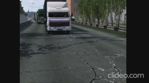 Заставка из сериала "Дальнобойщики" в ETS2