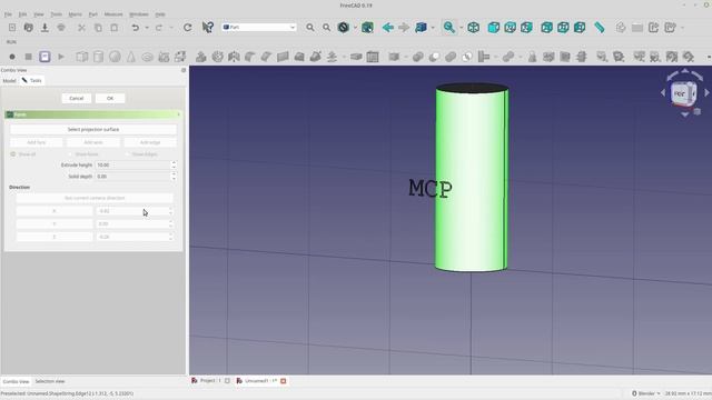 FreeCAD Tutorial - Project Text onto a Curve смотреть онлайн