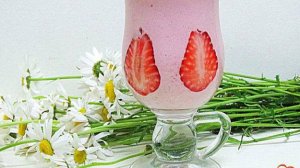 Чудо десерт с клубникой