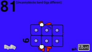 Uncannyblocks band Not Very Giga different (1-10) for @mrZavodila17