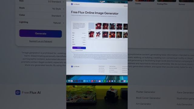 Бесплатно создаём картинку в нейросети, без регистрации и VPN. 🧠
