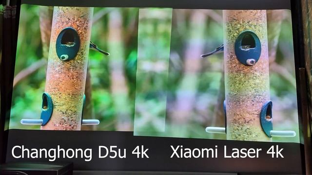 Сравнение 4к проекторов Changhong D5u и Xiaomi Mi Laser 4k смотреть онлайн