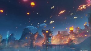 Праздника морских фонарей 2024. Genshin Impact.