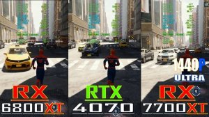 RX 6800XT vs RTX 4070 vs RX 7700XT || PC GAMES BENCHMARK TEST ||
