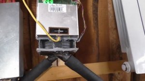 асик s9 + радиатор (батарея) самоделка