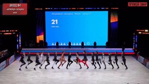 ЧиП России,г.Москва,«формейшн женщины»,финал,2 заход,2 место,«Cool Cats»,Клуб Спартак