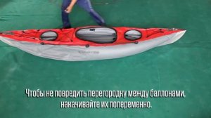 Сборка байдарки Хатанга Sport