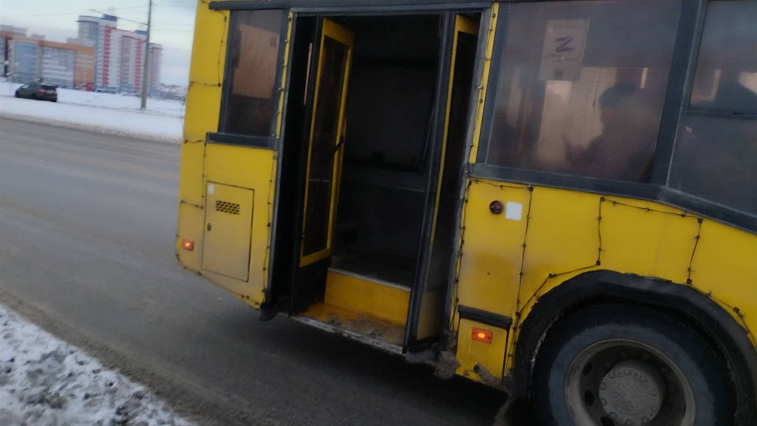 Поездка на автобусе МАЗ 103.485, маршрут 1