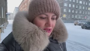 Норильск/Мороз/Утренние сумерки/Посылка от РАНДЕВУ.