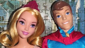 Уцененные куклы принцесса Аврора и принц Филипп, оплатила сертификатом доплатив всего два рубля