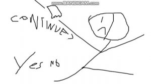 Crappy Stickman (SNES Bootleg) Continue + Game Over