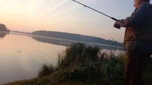 Рыбалка на Малоистокском пруду. 2 ч.