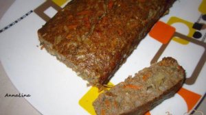 Печеночное суфле с рисом и овощами