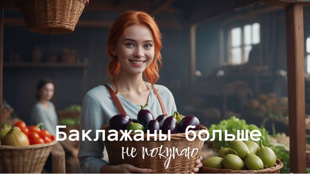 Баклажаны больше не покупаю и грядки не копаю смотреть онлайн