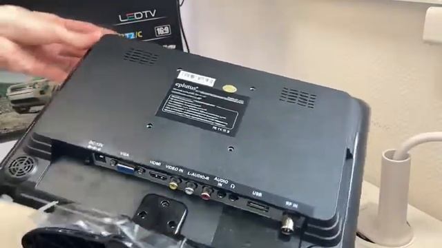 Телевизор с цифровым тюнером Eplutus EP-122T (12.1") смотреть онлайн