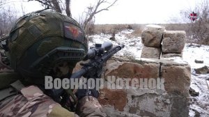 Снайперы на рубеже Красногоровки: уйти от дрона, нейтрализовать снайпершу ВСУ