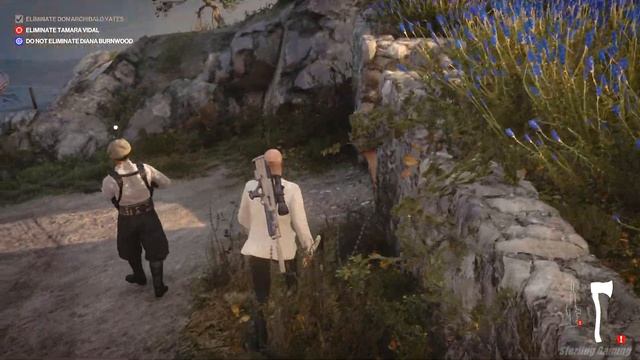 Hitman 3 - Sniper Assassin Stealth Kills Gameplay смотреть онлайн