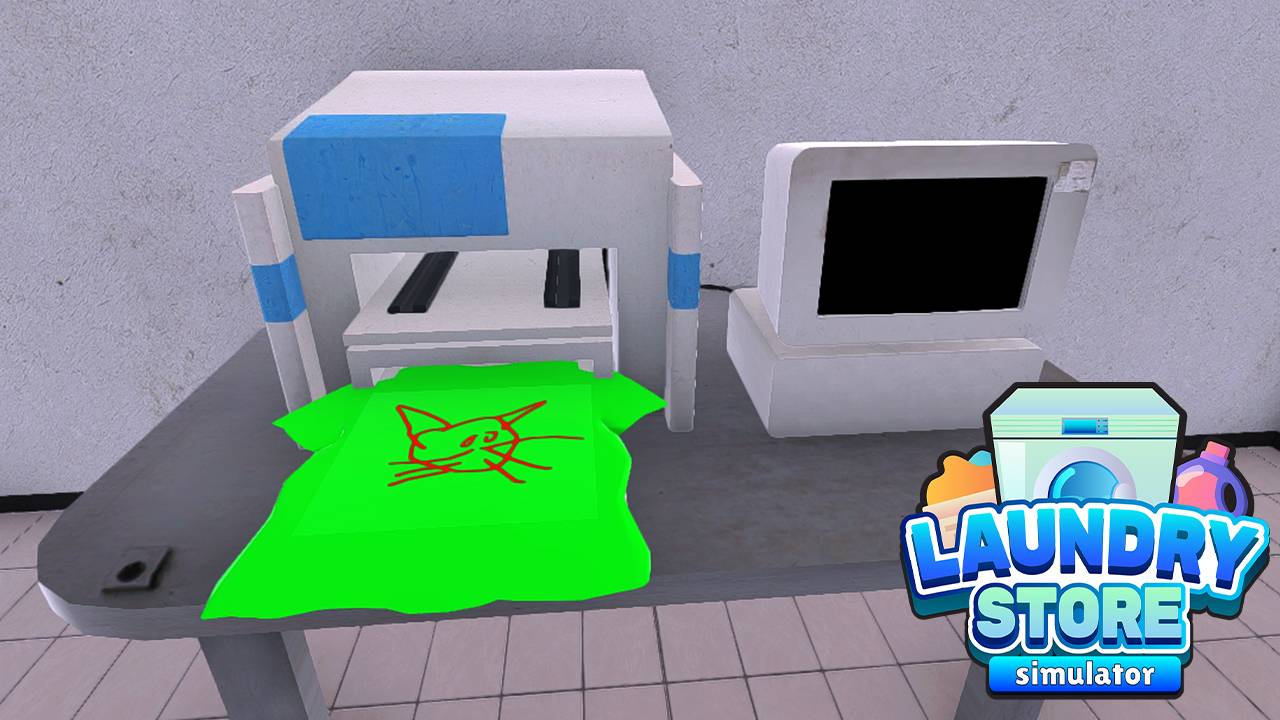 Индивидуальные футболки - Laundry Store Simulator #5 Прохождение