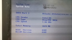 Как запустить BIOS на ноутбуке SAMSUNG N150 PLUS