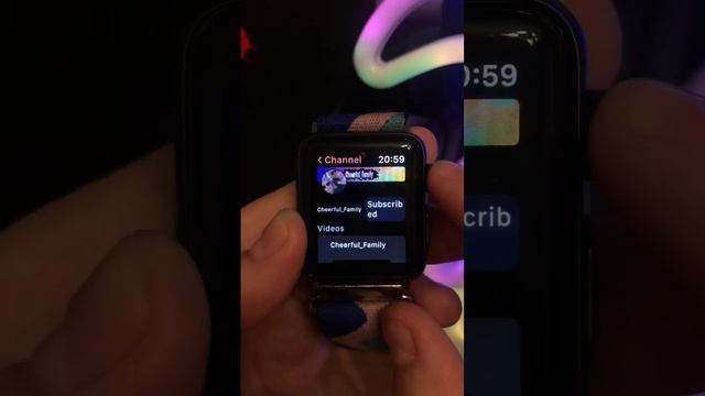 Как смотреть Ютуб на Apple Watch ⌚️