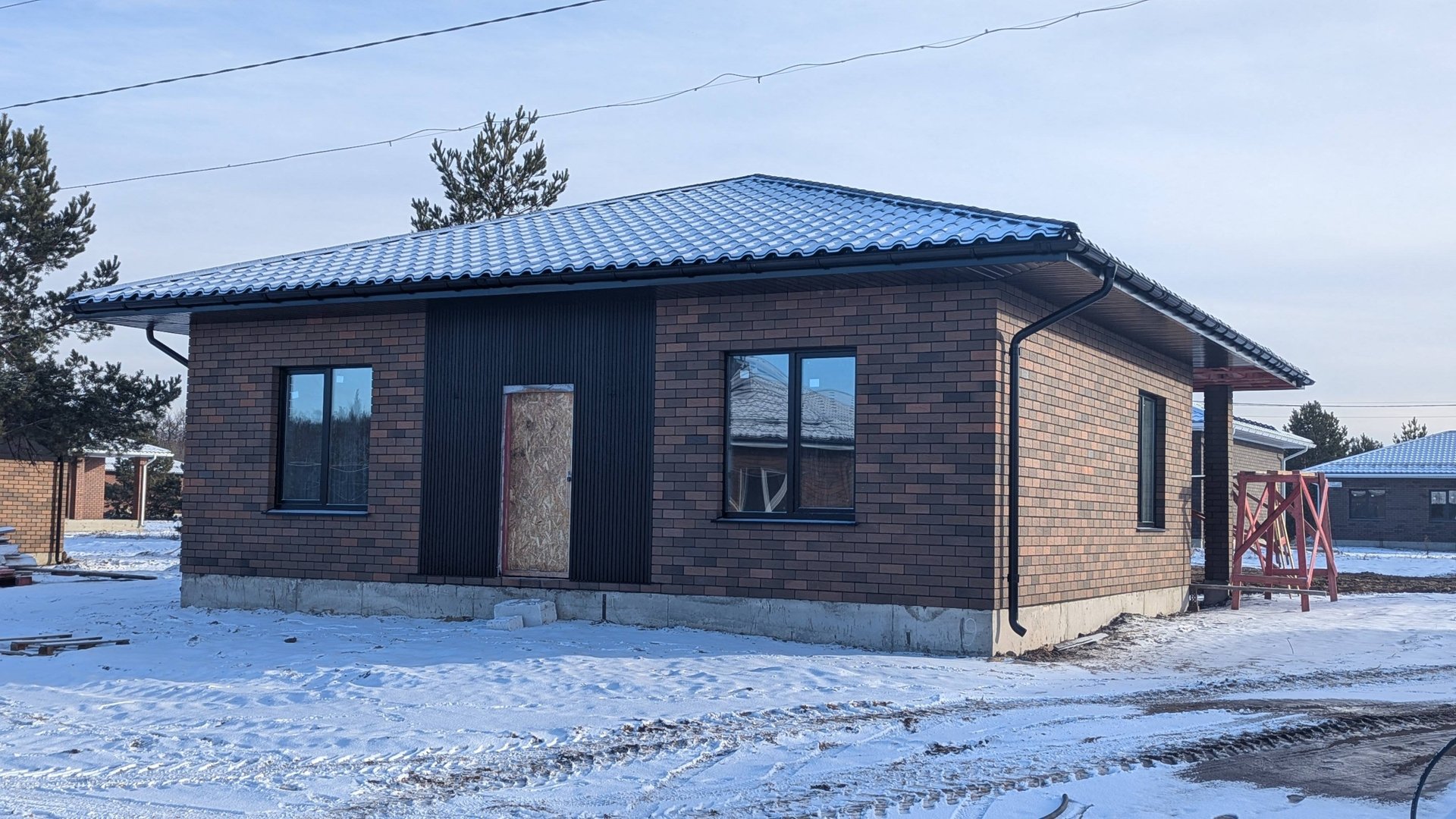 Дом 110 м² на участке 7 сот. c. Староживотинное, Рамонский район смотреть онлайн