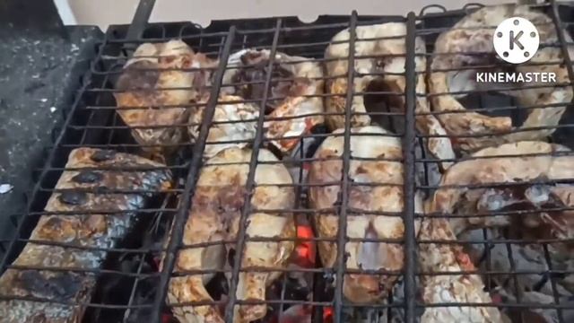Отдых на море. Шашлык на углях, сочный, вкусный как в сказке.