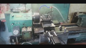 Самодельный токарный станок (резьба)