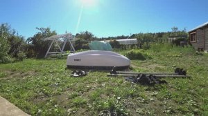 Обзор автобокса THULE 460 литров . Подготовка к поездке на море с палаткой .