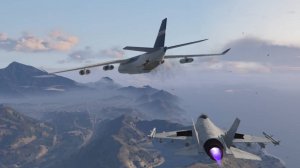 GTA 5 на 100% №14 | угон огромного самолета!