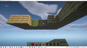 как построить самолёт в майнкрафте ( без модов )
