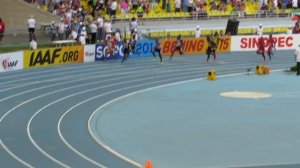 Финал - Эстафета 4х400м_4x400m Relay Усейн Болт (Usain Bolt). Чемпионат мира по легкой атлетике 2013