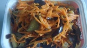 Баклажаны с морковью