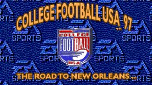 College Football USA 97 - The Road to New Orleans | Sega Mega Drive (Genesis).