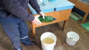 ОБРАБОТКА ПЧЁЛ ОТ КЛЕЩА ЩАВЕЛЕВОЙ КИСЛОТОЙ ПРОЛИВОМ!!!