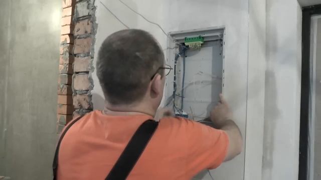 Монтаж  электрического щита