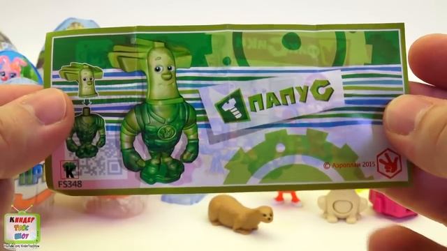 Пирамида из Киндер Сюрпризов, А ЧТО ВНУТРИ? смотреть онлайн