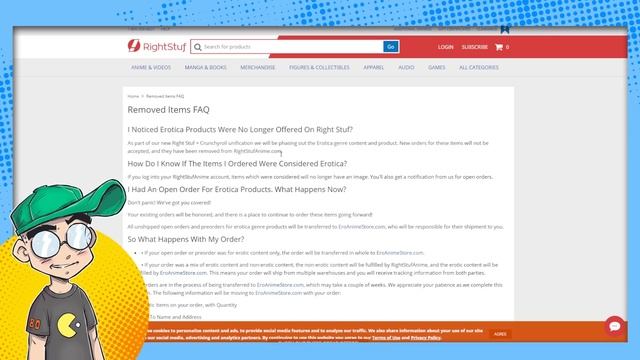 Right Stuf Anime SOLD to Crunchyroll! DROPS Lewd Anime Merchandise! смотреть онлайн