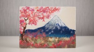 Фудзи и сакура, техника хандигырим