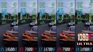 i5 14600KF vs R7 7800X3D vs i7 14700KF vs R9 7900X3D vs i9 14900KF || INTEL vs RYZEN ||