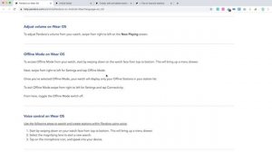 PANDORA on WEAR OS Overview