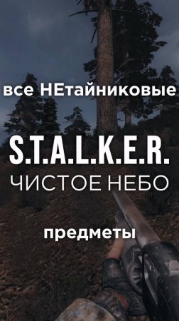 Все ПРЕДМЕТЫ в игре S.T.A.L.K.E.R.: ЧИСТОЕ НЕБО, Часть 17 • #shorts #stalker #clearsky #предметы