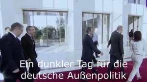 Ein dunkler Tag für die deutsche Außenpolitik